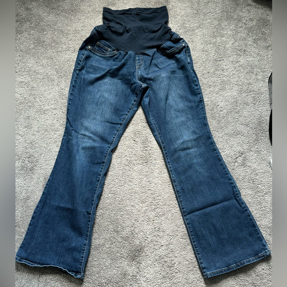 Women’s Maternity Blue Jeans XL